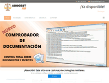 Tablet Screenshot of abogest.com